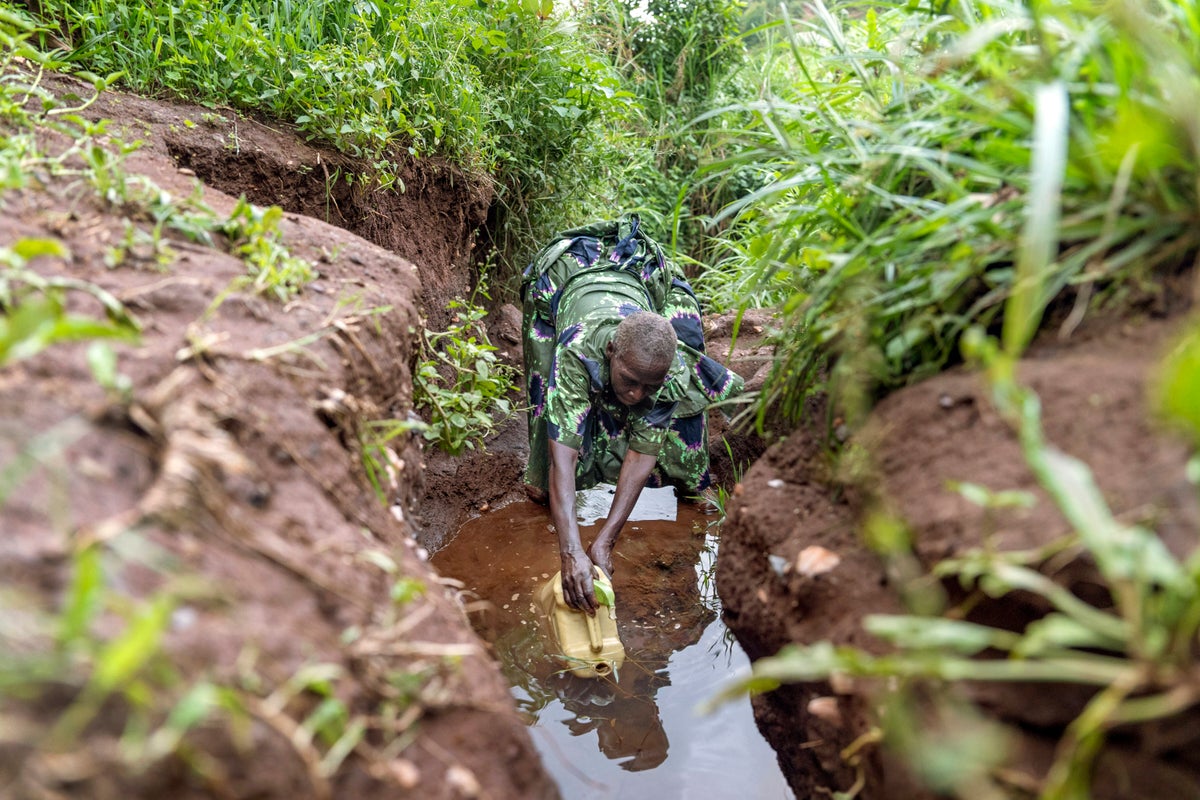 Even in final years, African women endure long walks for water