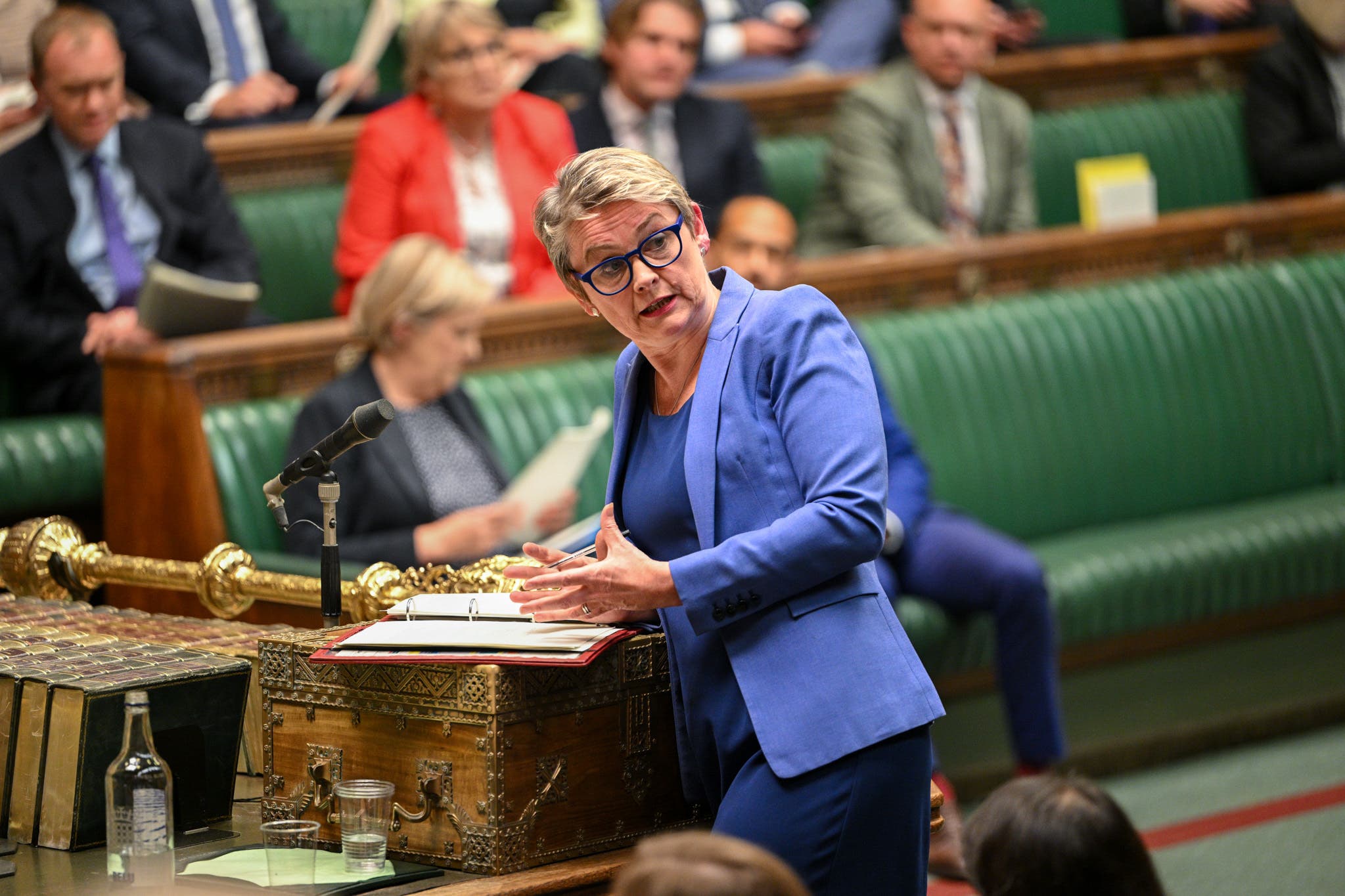 Home Secretary Yvette Cooper said the first returns under a deal with France are expected this month (House of Commons/PA) Home Secretary Yvette Cooper said the first returns under a deal with France are expected this month (House of Commons/PA)