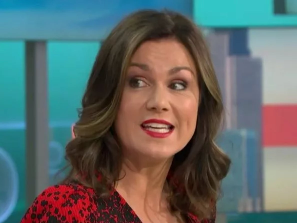 A apresentadora 'GMB' Susanna Reid defendeu as observações de imigração de Rylan Clark