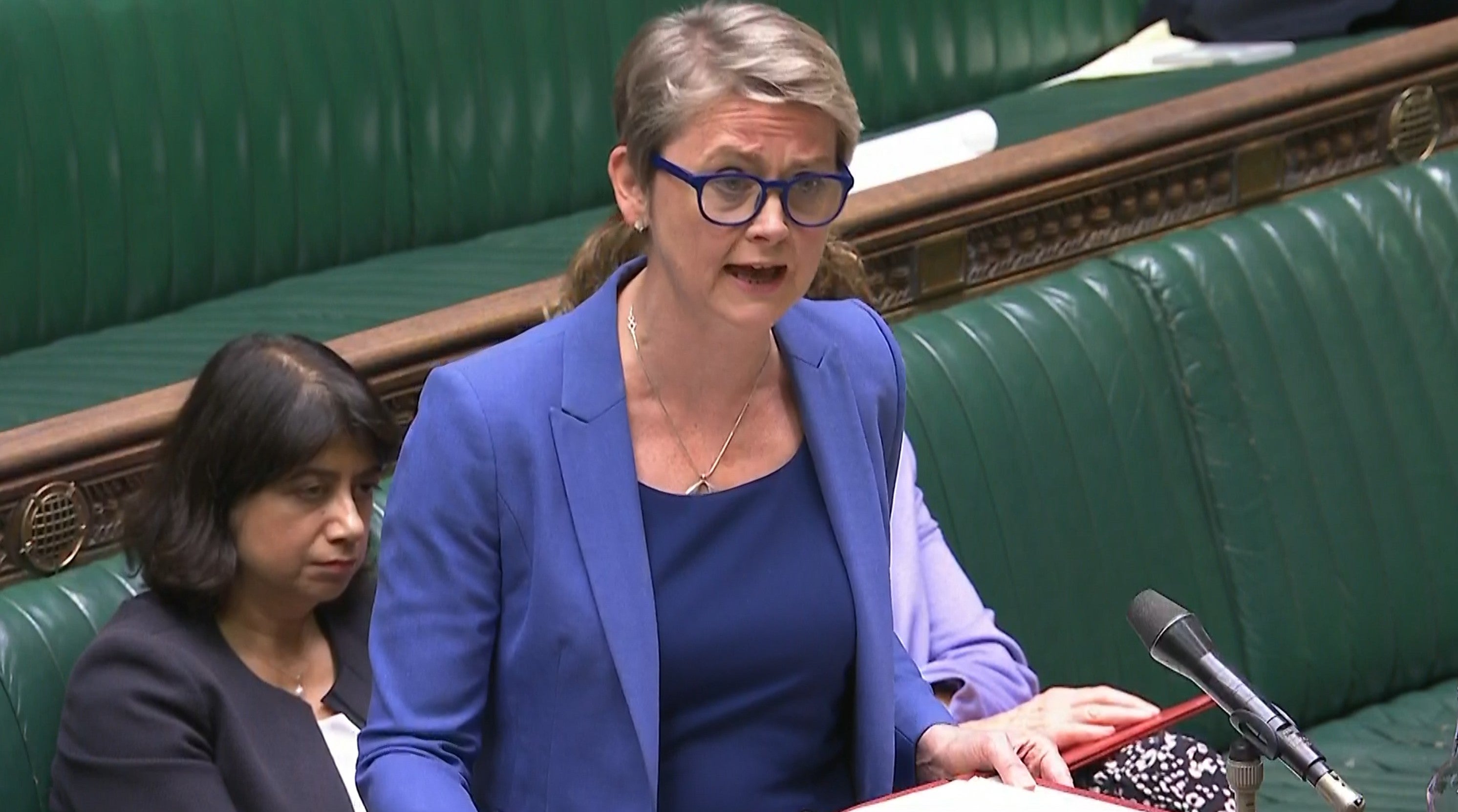 Home secretary Yvette Cooper has suspended new applications from refugees wanting to bring their close family members to the UK