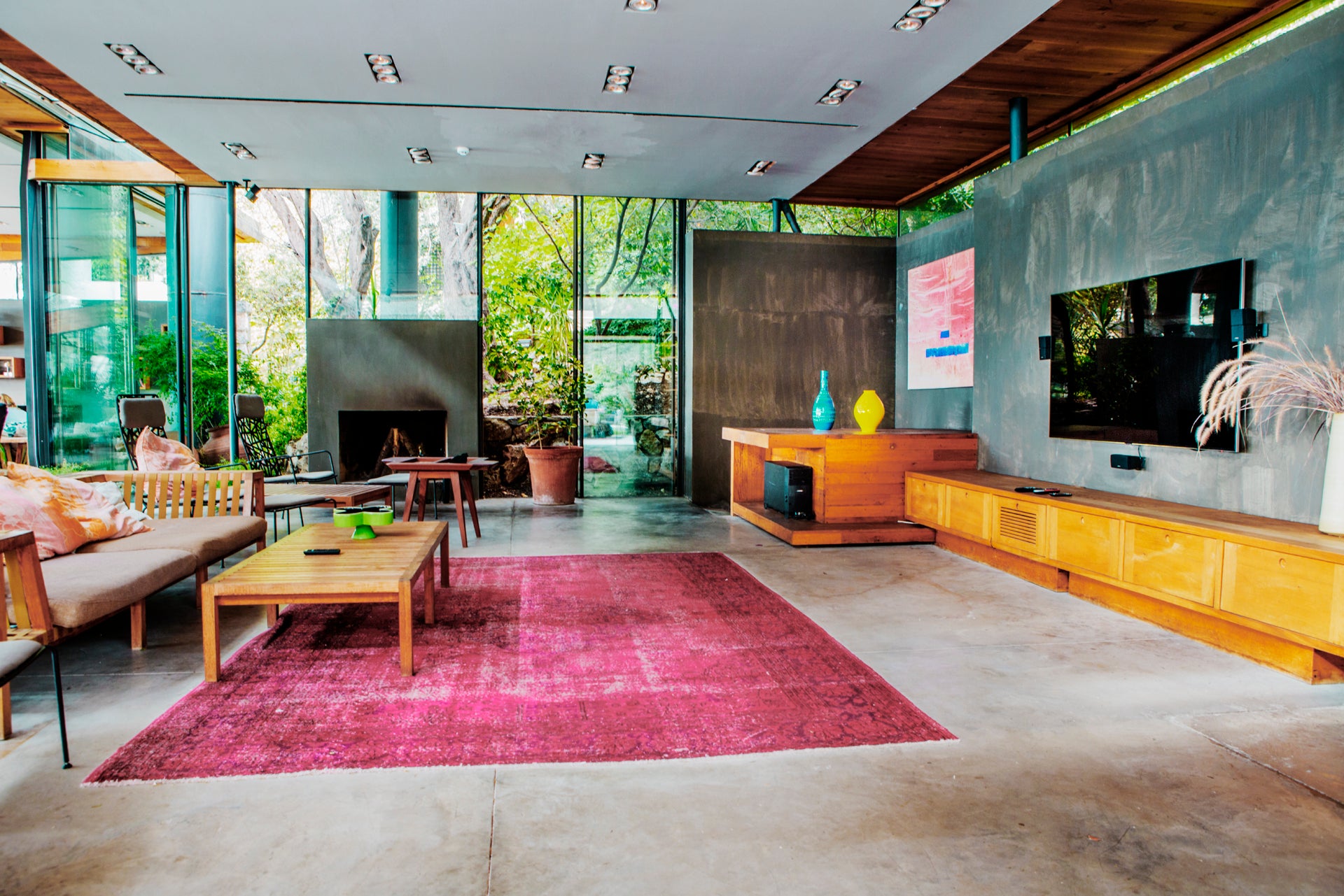 Splashes of contemporary colours bring to life this Bodrum hotel