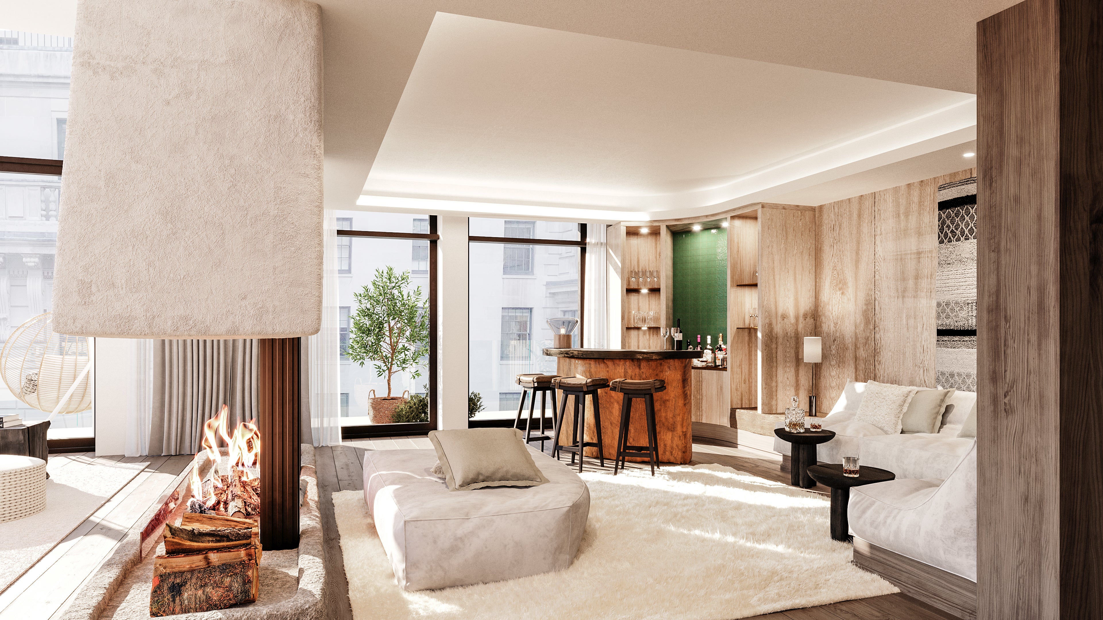 For a more contemporary take on luxury, check into 1 Hotel Mayfair