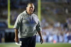 Bill Belichick’s first UNC game was a disaster. It can only go uphill from here