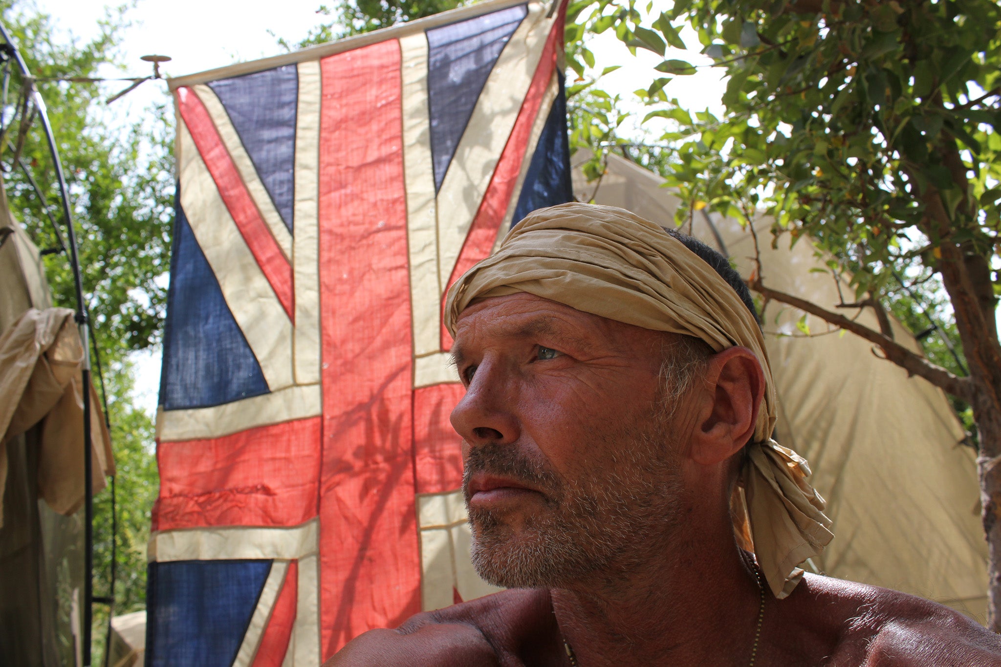 Filmmaker Chris Terrill was embedded alongside the Marines in Afghanistan in 2011