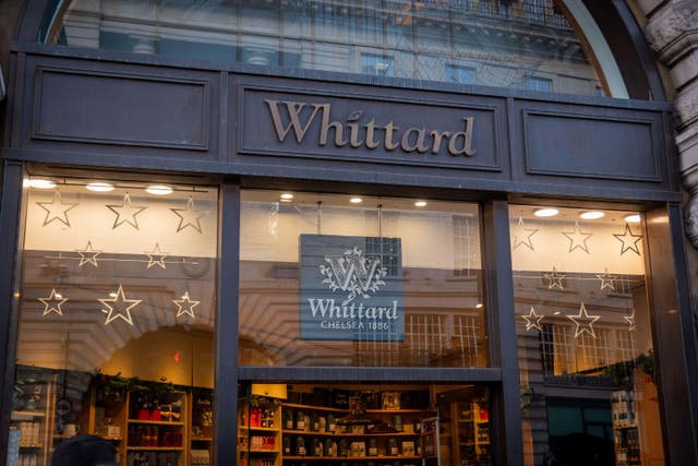 Retailer Whittard of Chelsea has pledged to open more stores across the UK this year and next after notching up its fourth year in a row of growing sales (Alamy/PA)