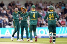 England bowled out for just 131 by South Africa on their return to ODI duty