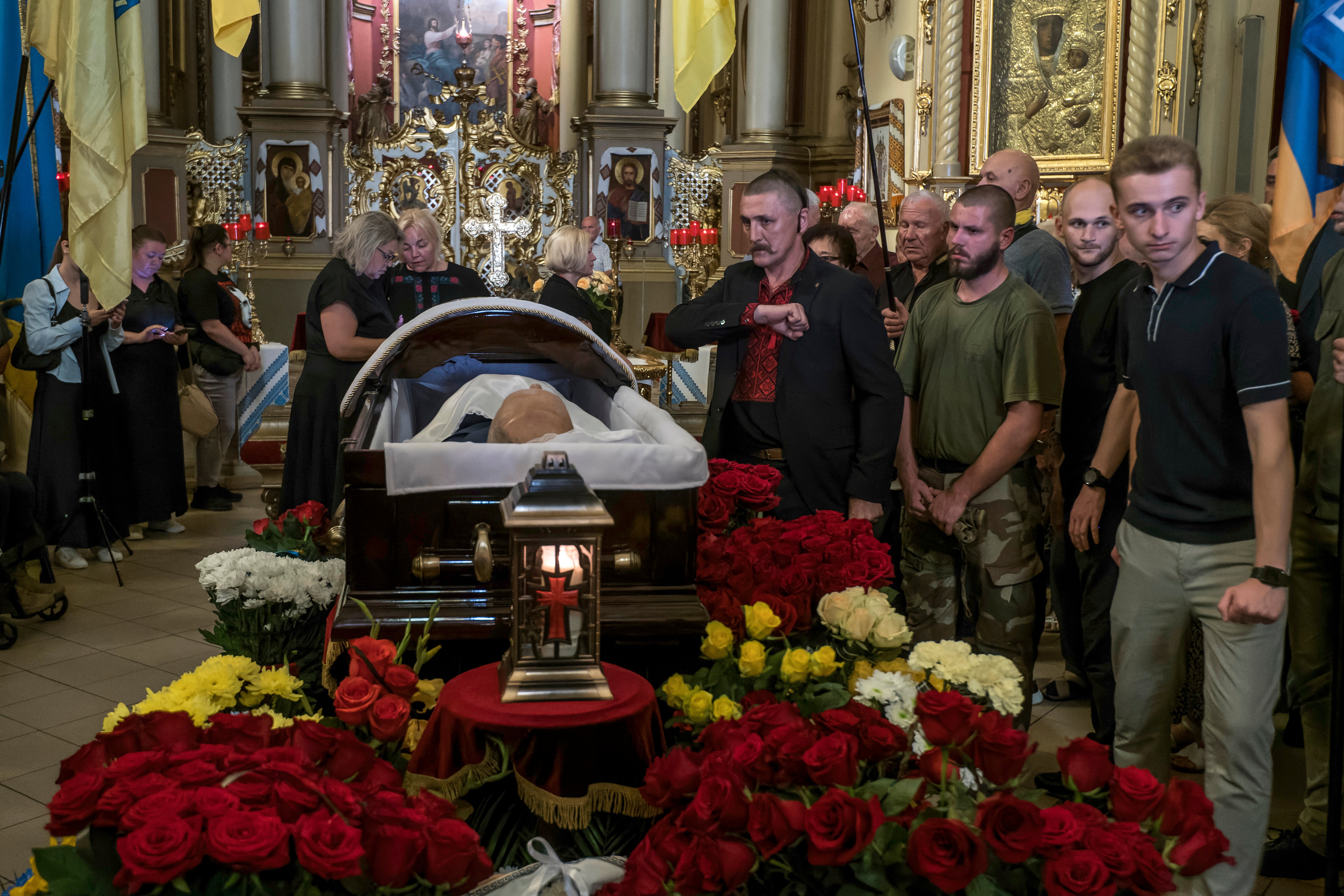 UCRANIA POLITICO ASESINADO