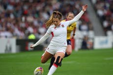 Zoe Harrison gets fly half nod as Ellie Kildunne returns for England’s Women’s World Cup semi-final