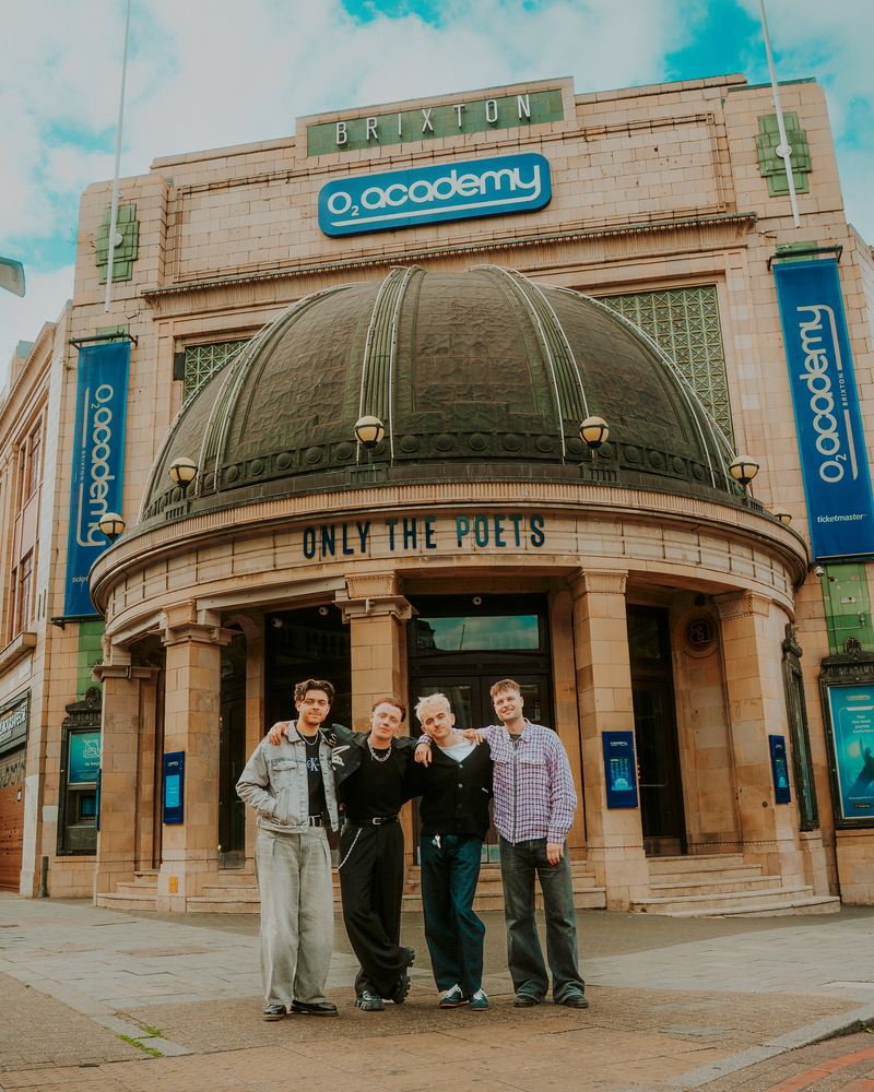 Only the Poets announced a show at Brixton Academy, with tickets priced at a symbolic £1