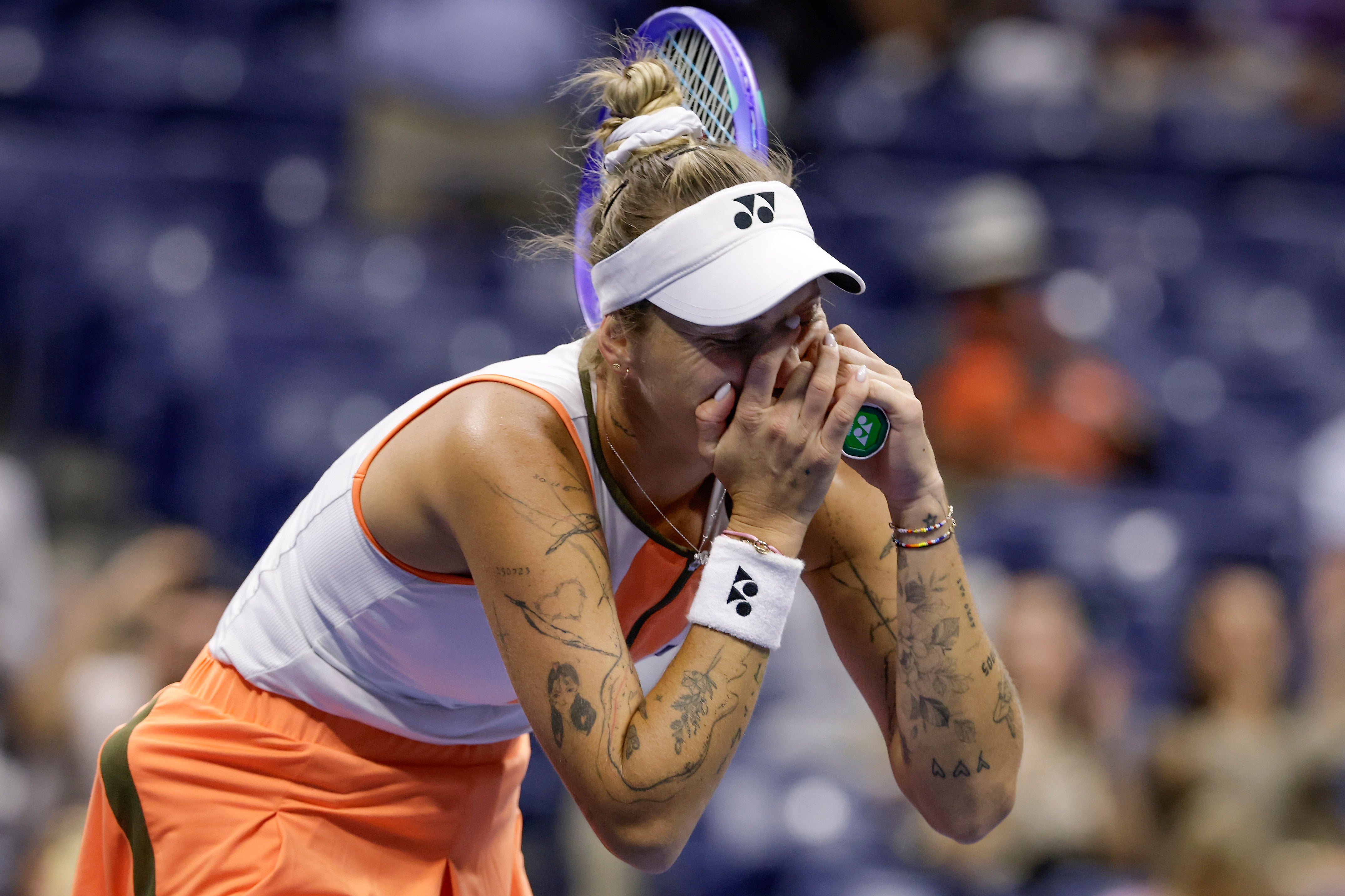 Vondrousova had impressed during her run to the quarter-finals