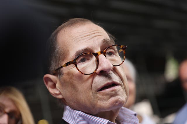 <p>New York Democratic Rep. Jerry Nadler, 78, who called time on his long career in public service earlier this week</p>