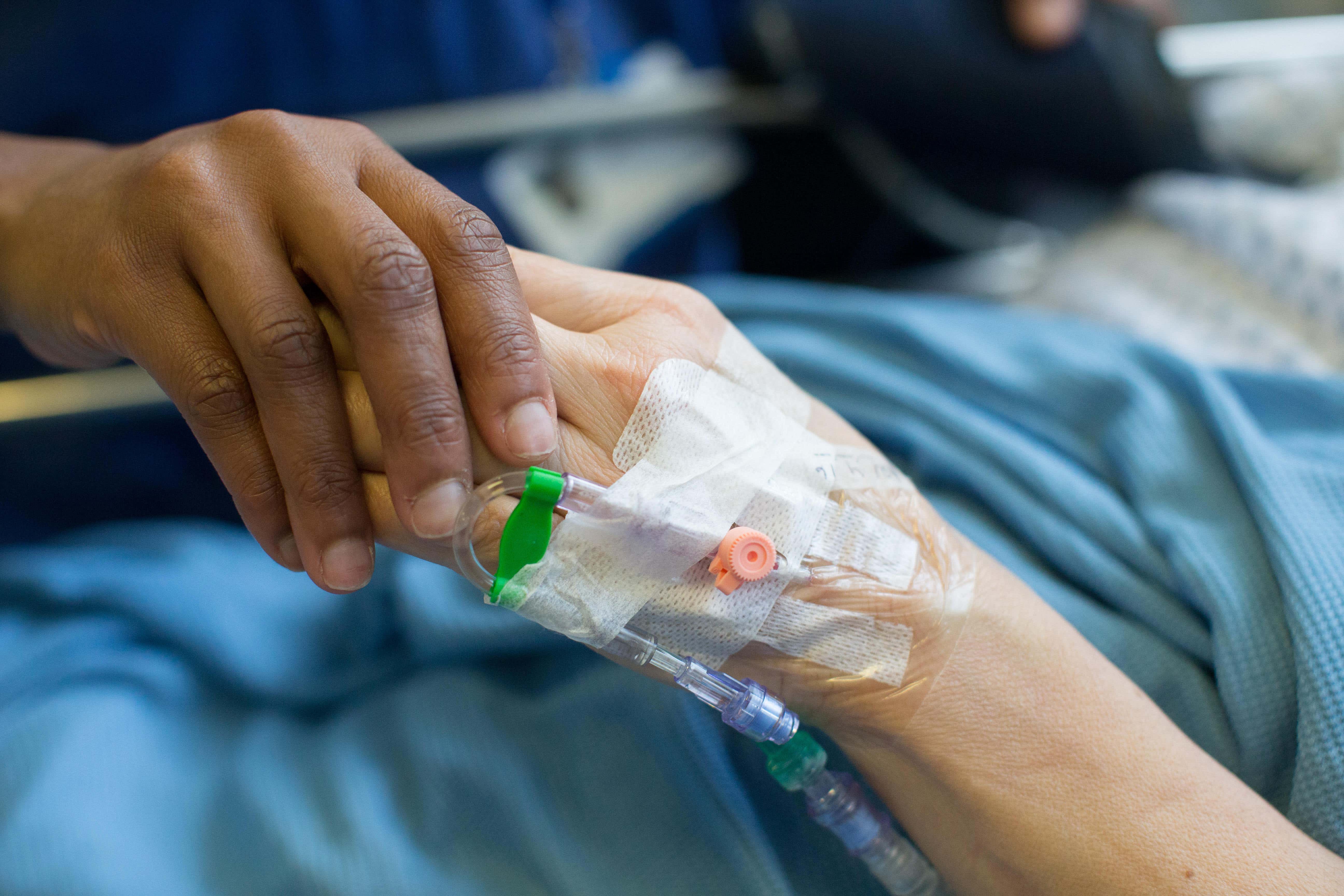 More than a third of patients said they had to travel for an hour or more for a test or scan, or for treatment (Alamy/PA)