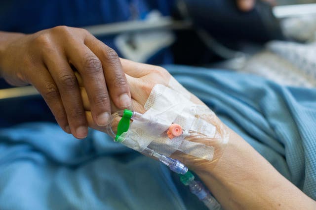 More than a third of patients said they had to travel for an hour or more for a test or scan, or for treatment (Alamy/PA)