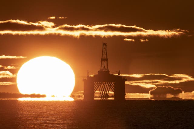 Without sustained investment the UK will need to import 70% of its oil and gas demands by 2030, a new report has warned (Jane Barlow/PA)