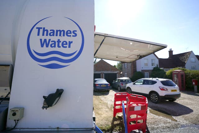 Thames Water lenders have set out plans on how they would deliver £20.5 billion of investment to turn around the troubled supplier’s performance (PA)