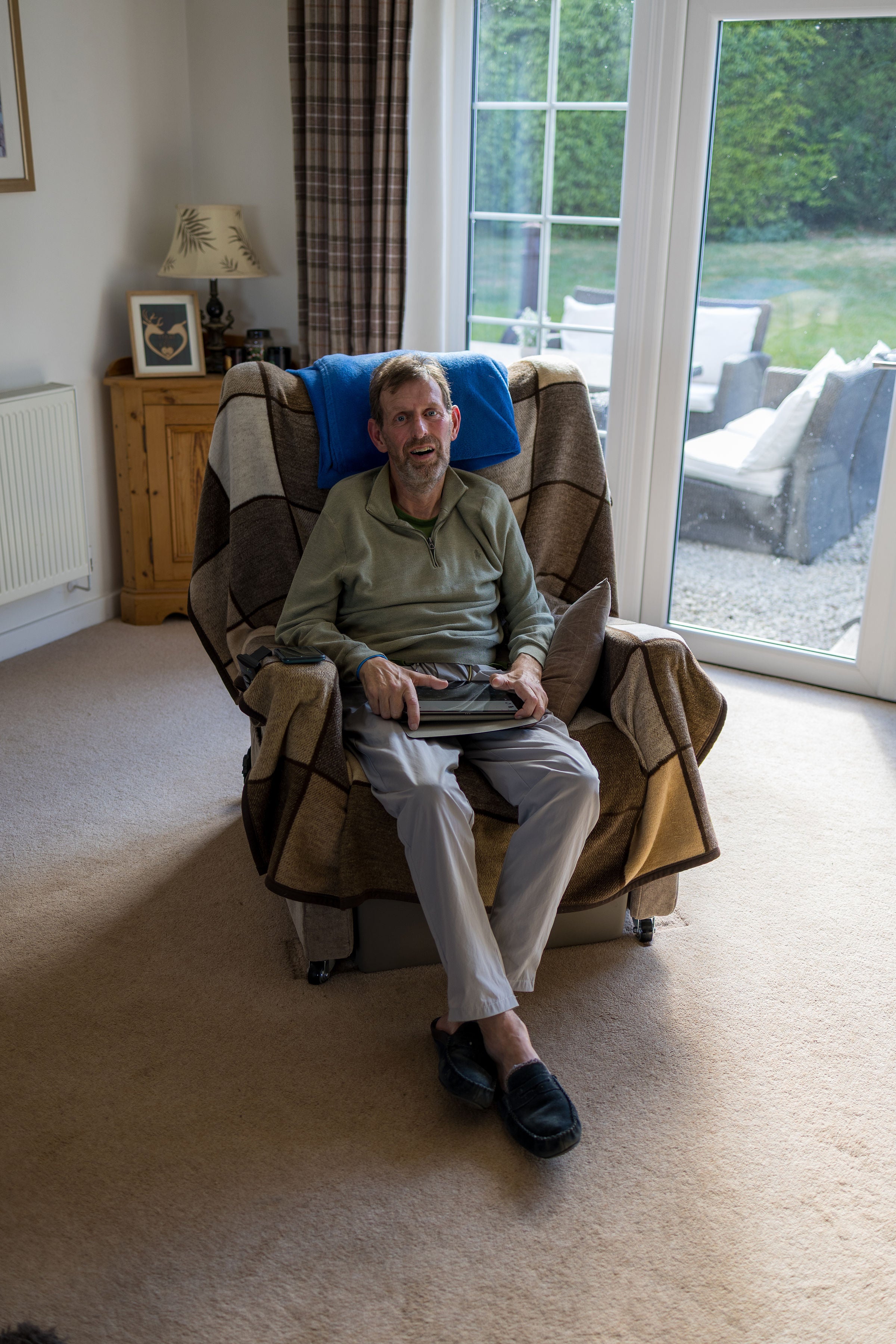 Mr Scott at home