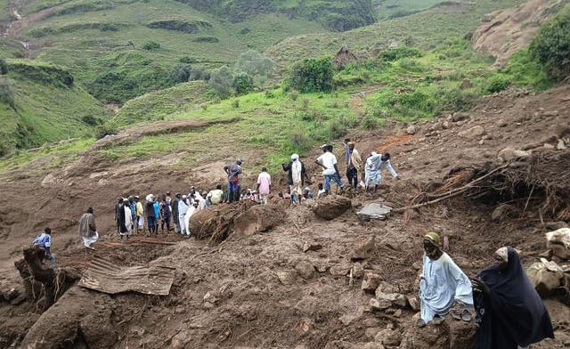 Sudan Landslide