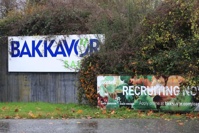 Fresh food supplier Bakkavor has cautioned over a hit of about £65 million (Gareth Fuller/PA)