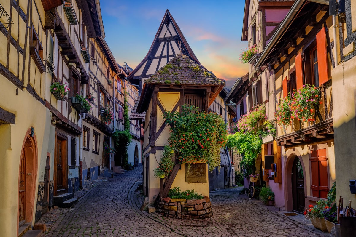 European towns and villages that look like a Disney movie