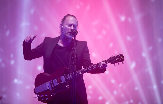 <p>Radiohead’s frontman, Thom Yorke</p>