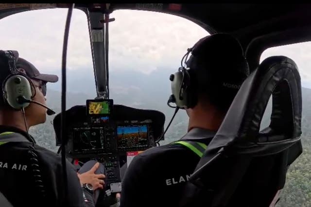 Indonesia Helicopter