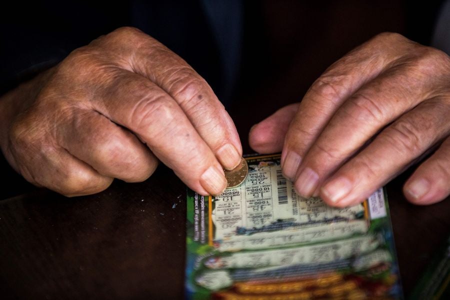 The Ohio man bought the winning scratch-off at a BellStores gas station in Malvern