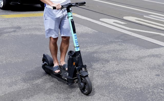 <p>Many cities have introduced dockless rental schemes for electric bikes and scooters</p>