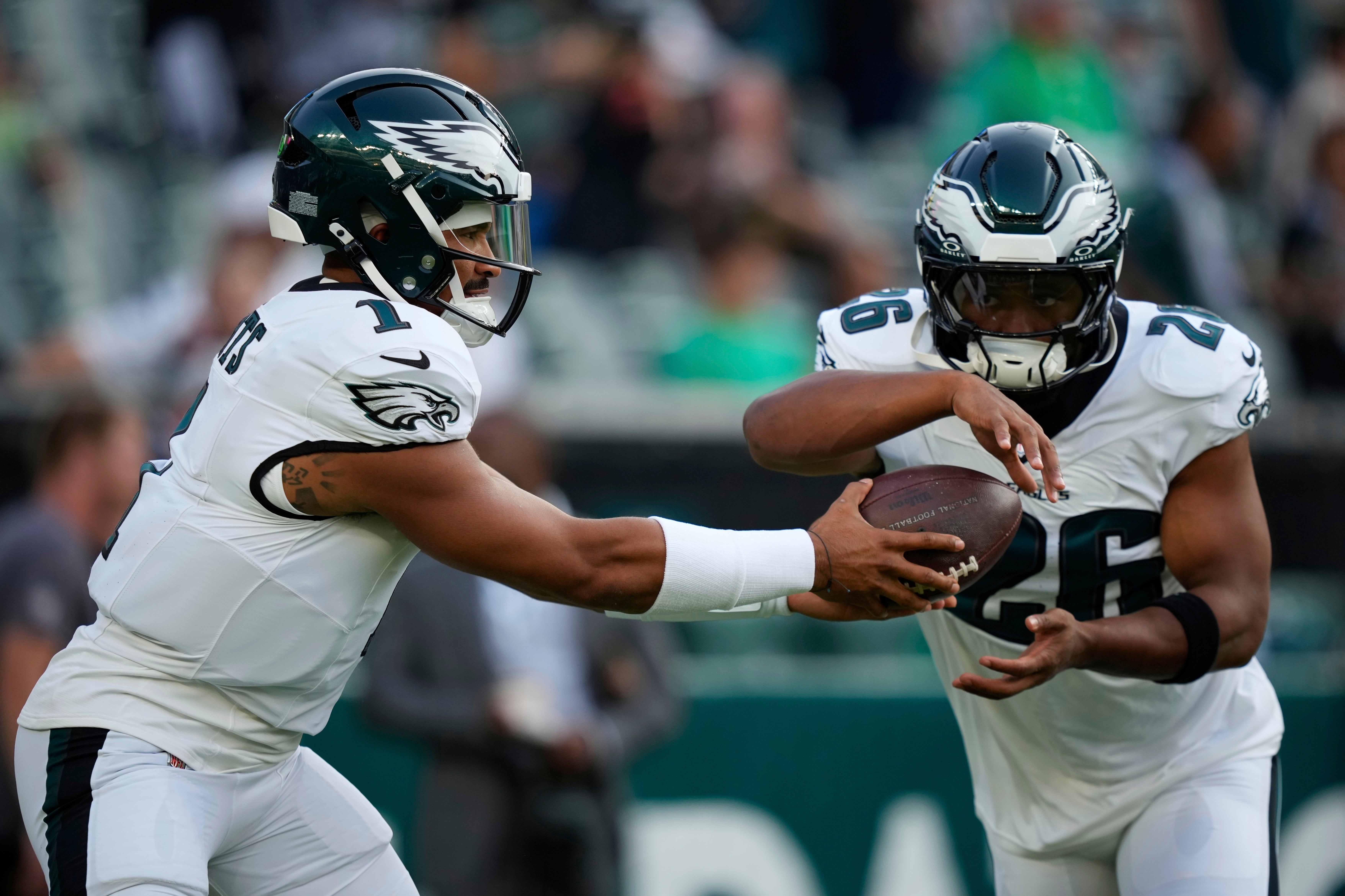COWBOYS-EAGLES PANORAMA