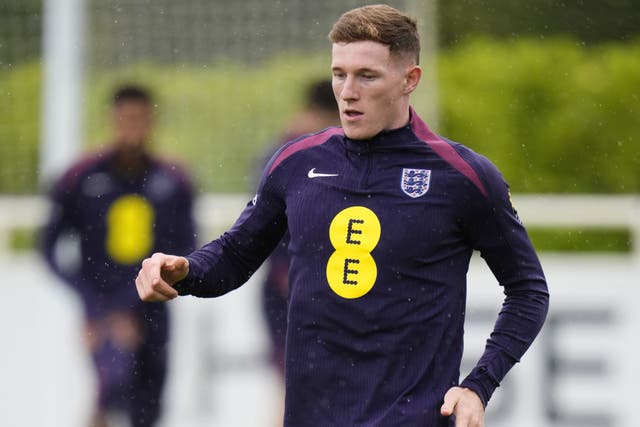 <p>Elliot Anderson is enjoying England camp (Nick Potts/PA)</p>