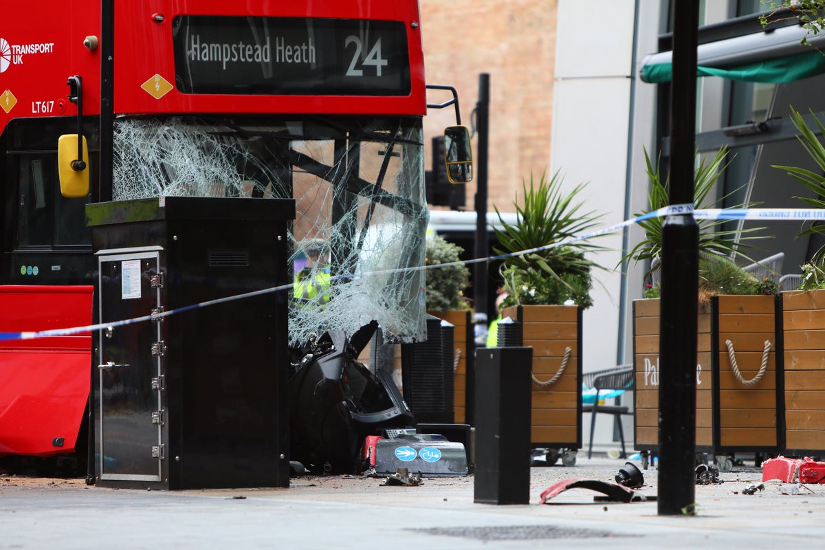 London bus crash latest: Several injured after bus crash outside Victoria station