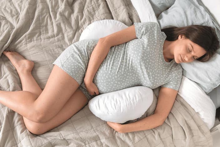 Putnams back and bump pillow with British organic wool filling IndyBest