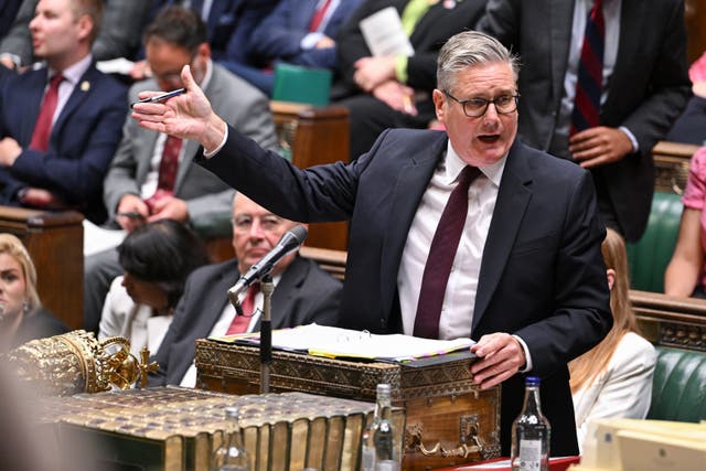 <p>The Prime Minister has rejected claims that the UK might leave the European Convention on Human Rights (House of Commons/PA)</p>