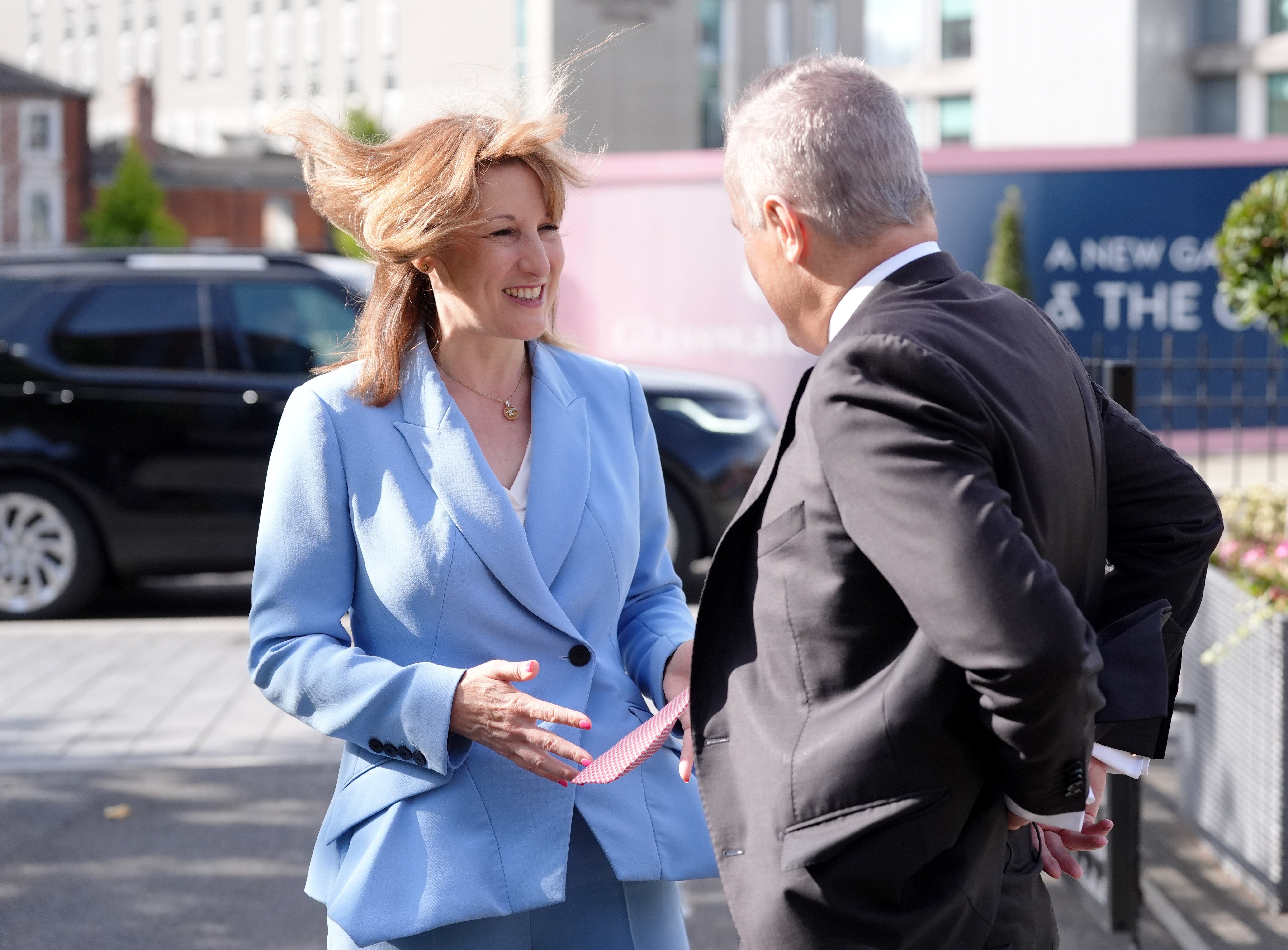 Rachel Reeves has been spotted with a new lighter look this week