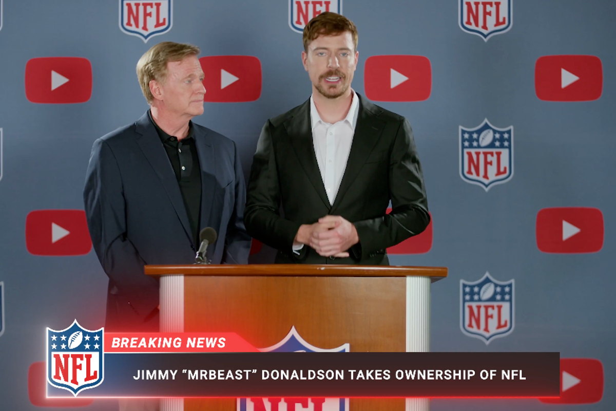 MrBeast Executes Viral NFL Buyout Stunt with Commissioner Goodell