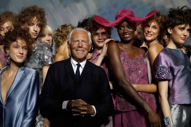 GIORGIO ARMANI-DECESO