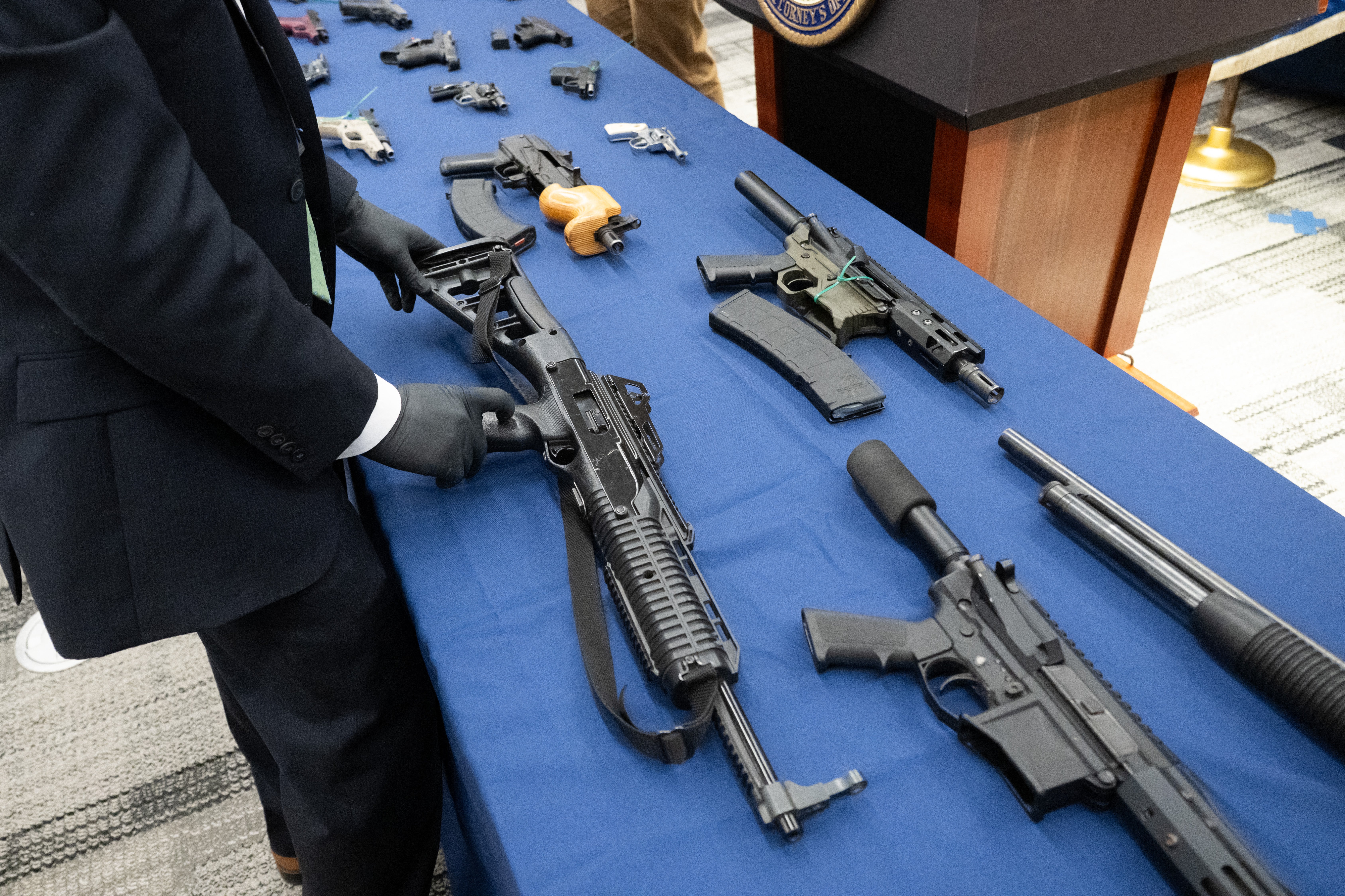 The Justice Department is considering restrictions that would prevent transgender people from possessing firearms in a dramatic escalation of Republican threats to trans people and Second Amendment rights in the wake of the Minnesota mass shooting