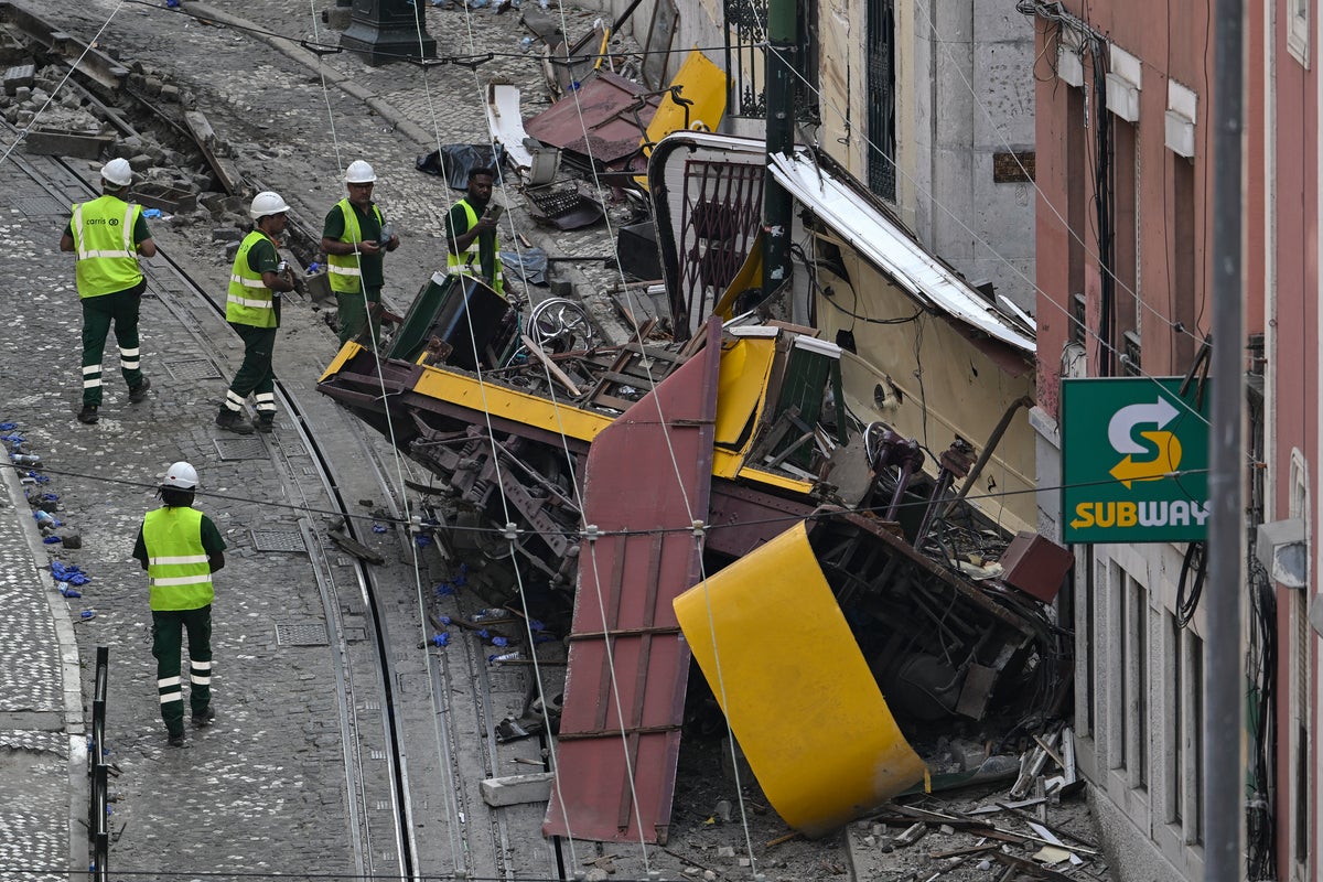 Three British nationals among 16 dead in Lisbon funicular crash