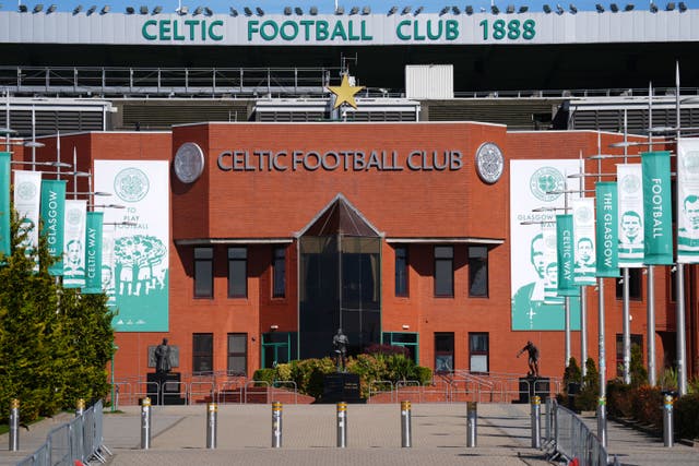 Solicitors acted for around 30 former CBC players in a group proceeding against Celtic Plc (Andrew Milligan/PA)