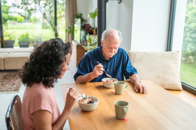 <p>Eating two cups of non-fat plain or Greek yogurt a week is a great way to get filling protein with low calories. </p>