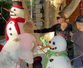 Paris Hilton puts up Christmas decorations for her children in August
