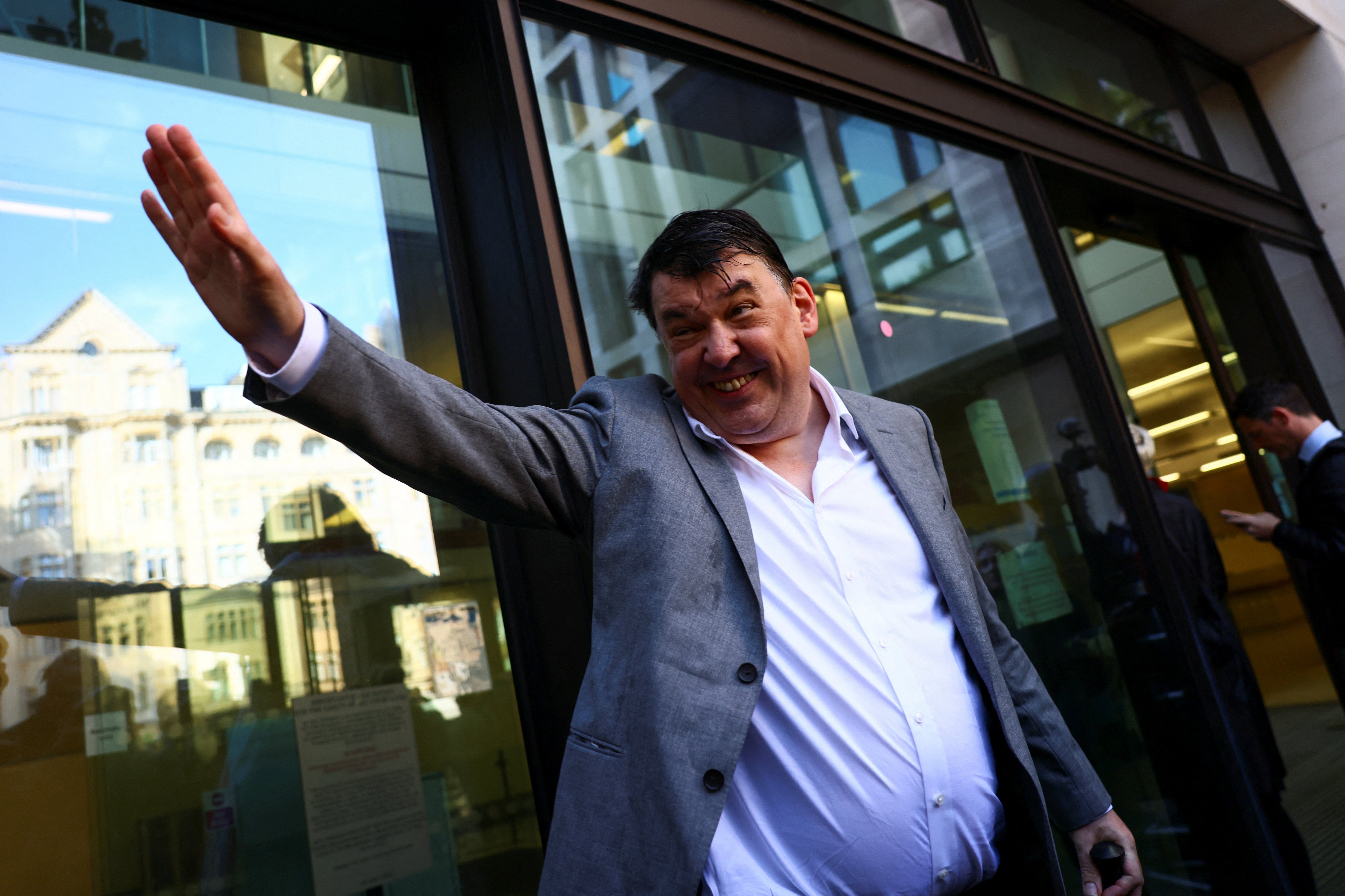Graham Linehan denies the charges