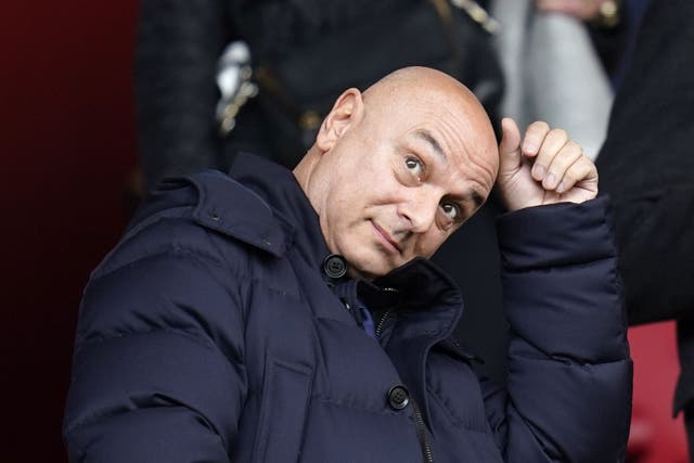 Daniel Levy has been in his role for almost quarter of a century (Andrew Matthews/PA)