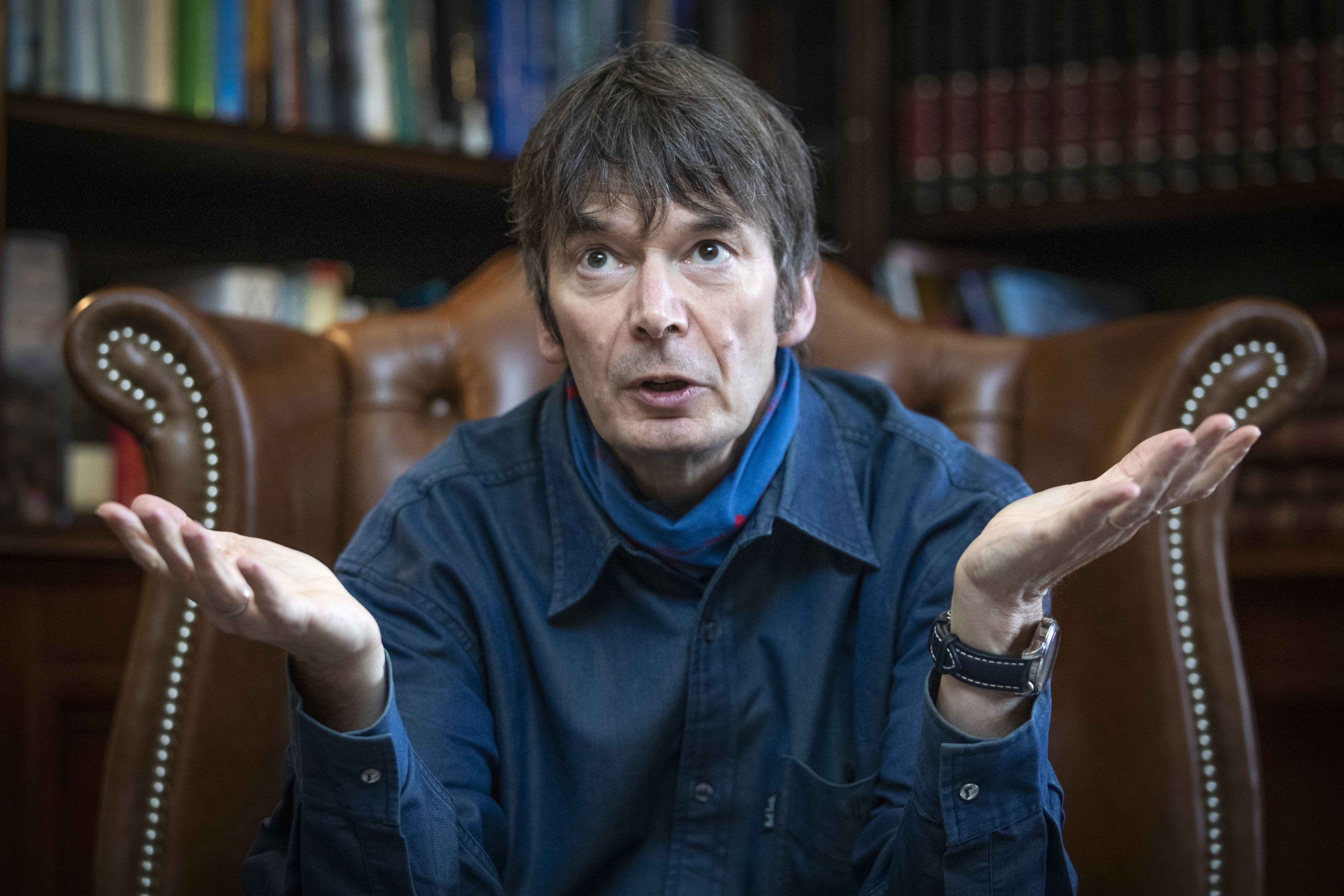 Sir Ian Rankin is among the writers shortlisted for the 2025 McIlvanney Prize for Scottish crime writing (Jane Barlow/PA)