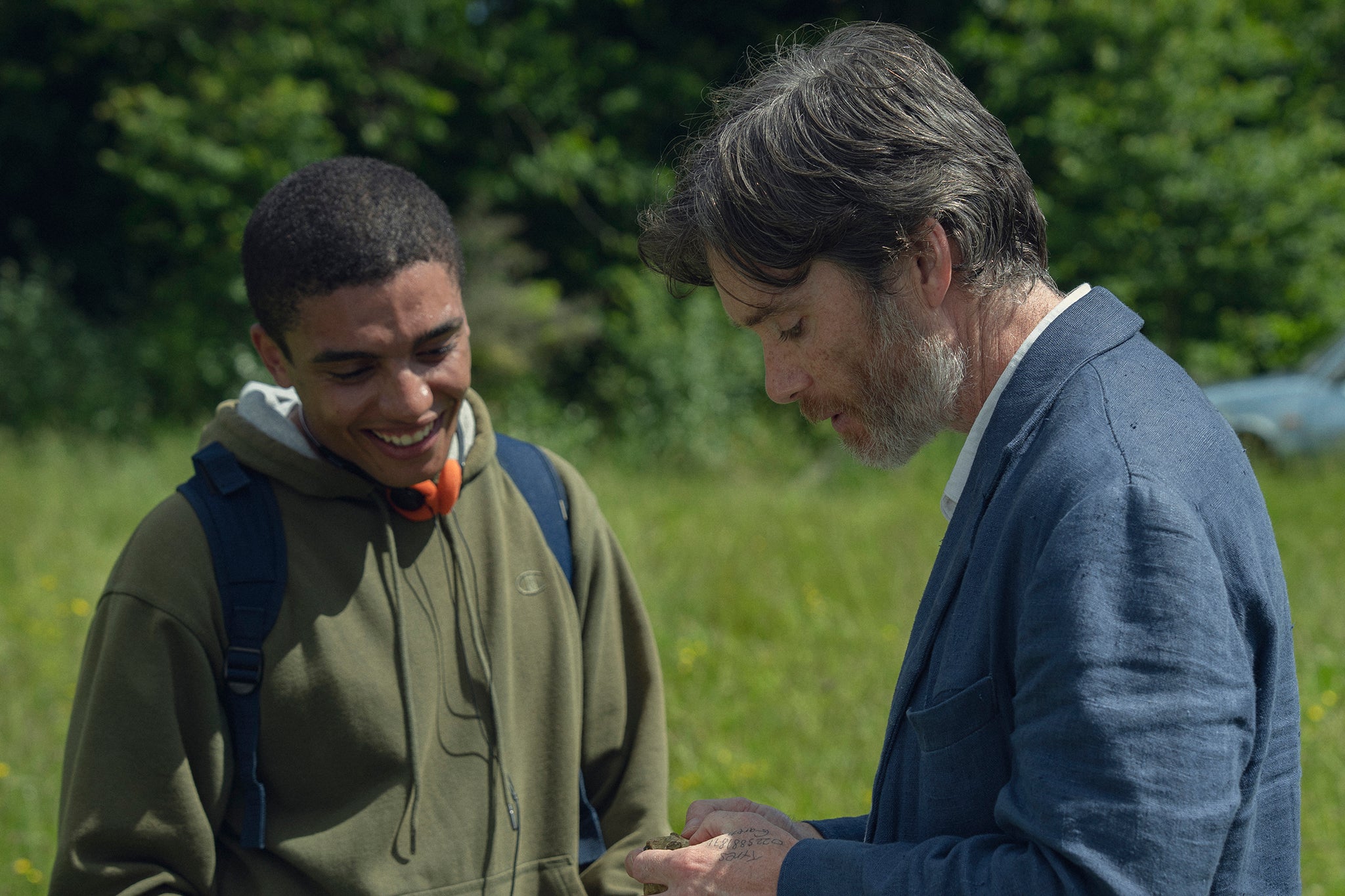 Jay Lycurgo and Cillian Murphy in ‘Steve’