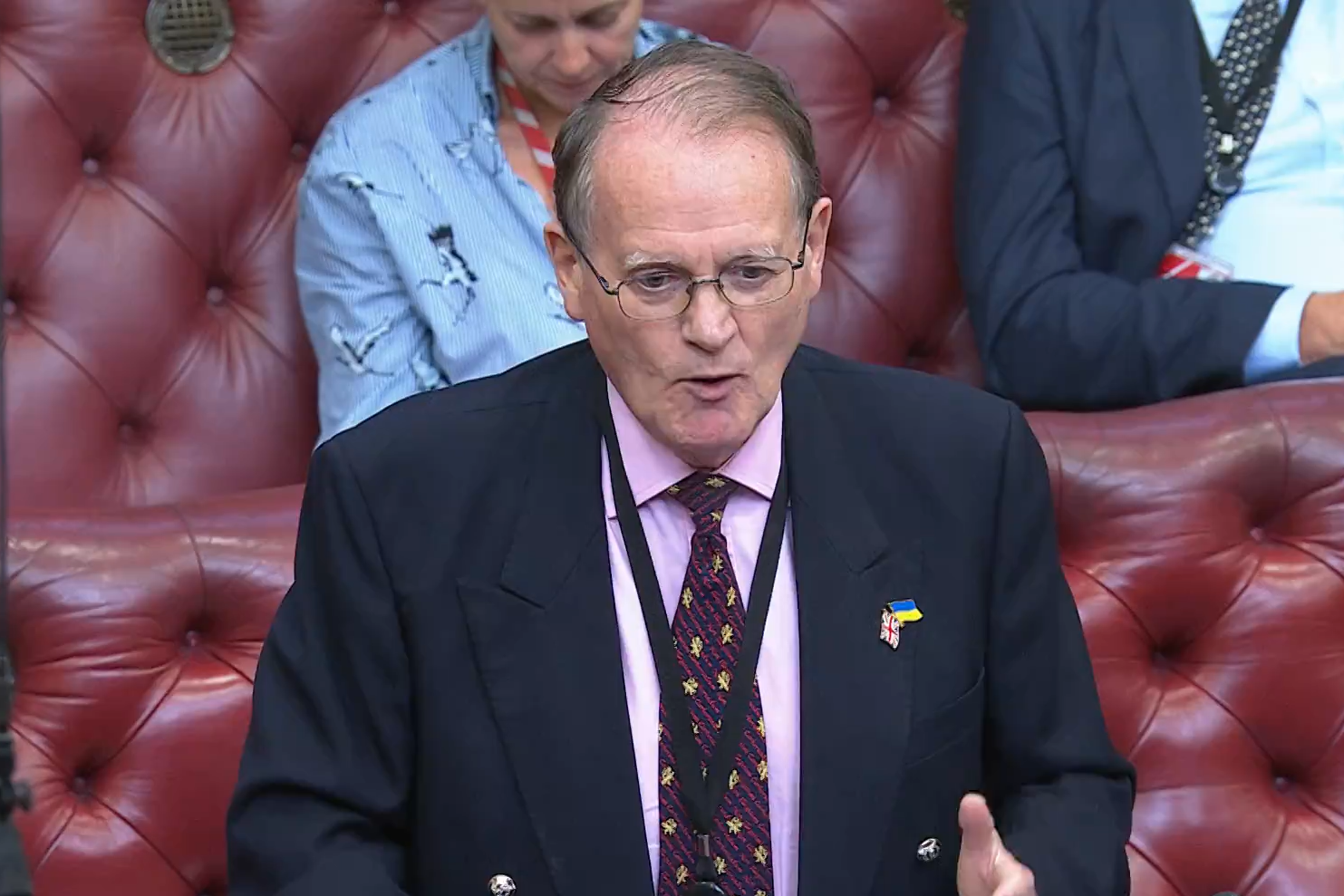 Tory shadow environment minister Lord Blencathra spoke in the House of Lords (Parliamentlive.tv/PA)