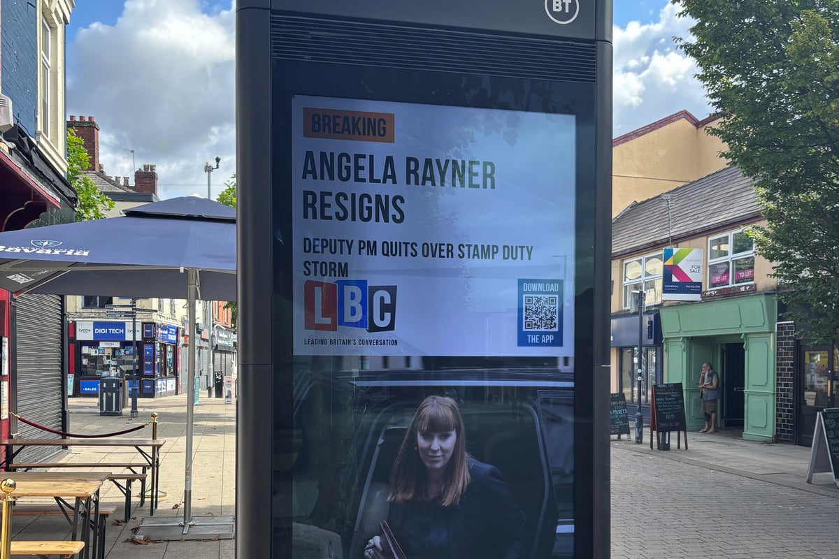 Deputy PM Angela Rayner Resigns Over Stamp Duty Breach Amid Voter Backlash