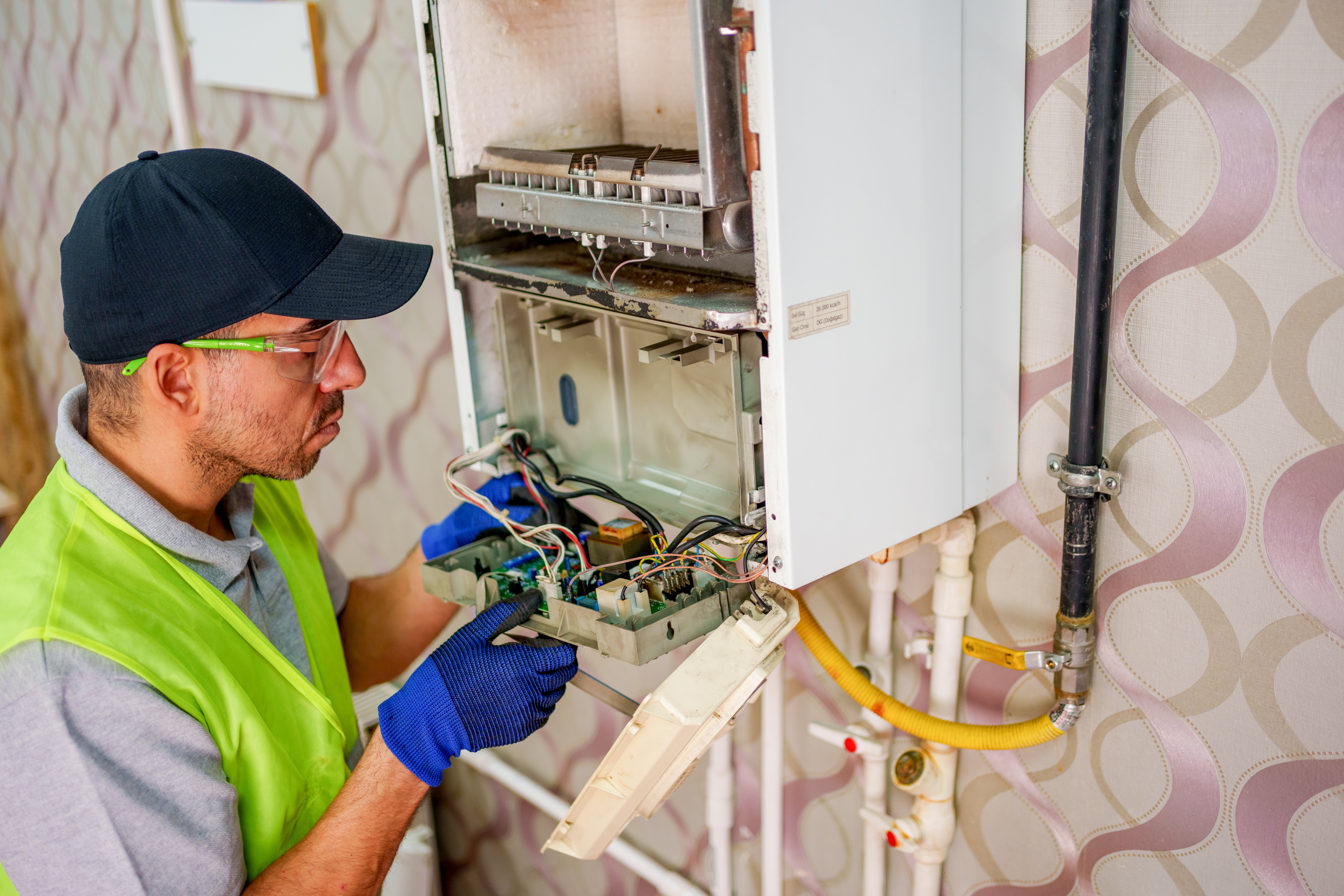 Gas boilers are less efficient and more carbon-intensive
