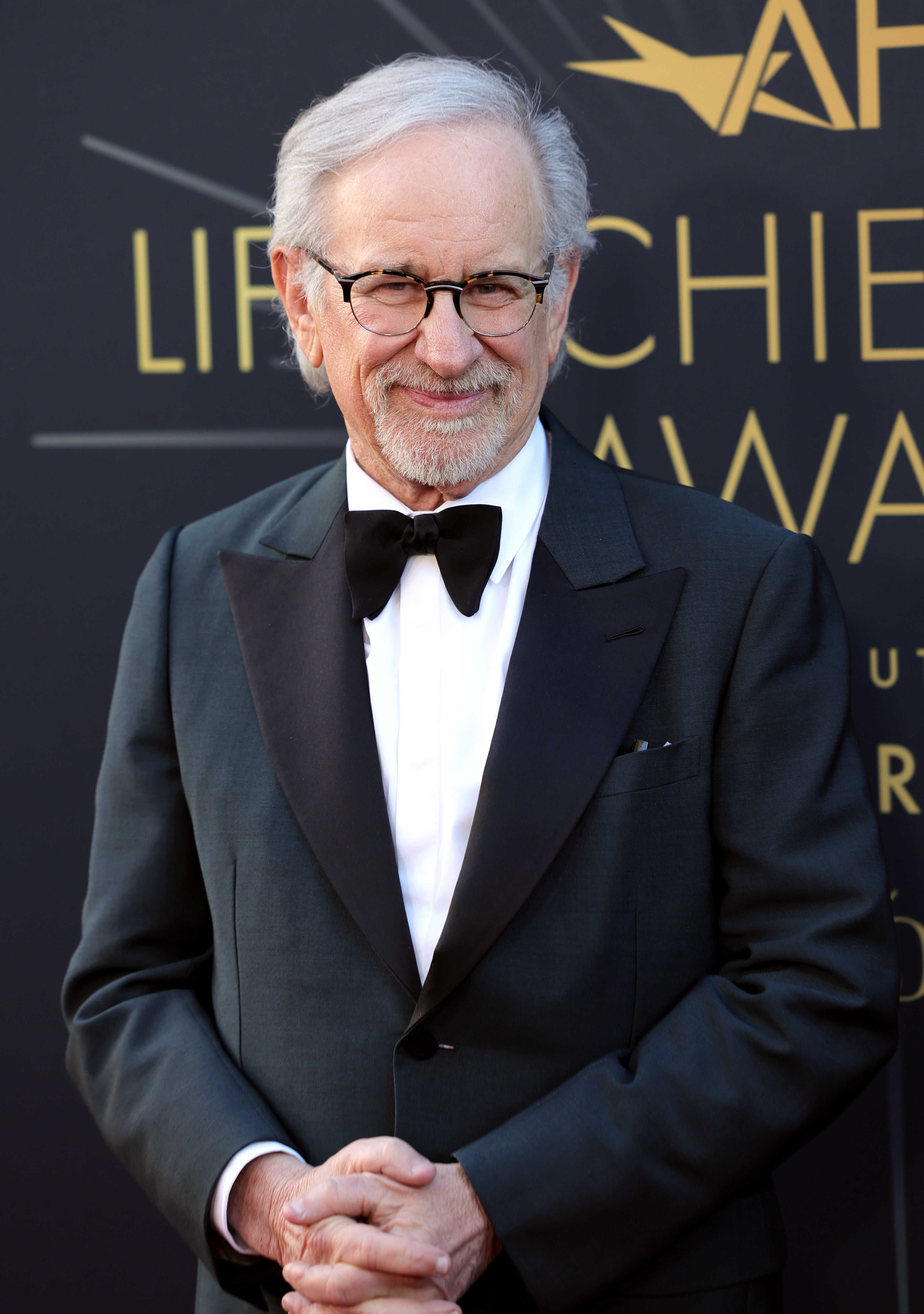 <p>Steven Spielberg pictured in April 2025</p>