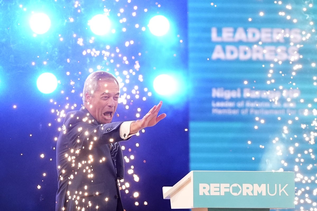 Reform’s conference has the energy of a MAGA tribute act – but write off Farage at your peril