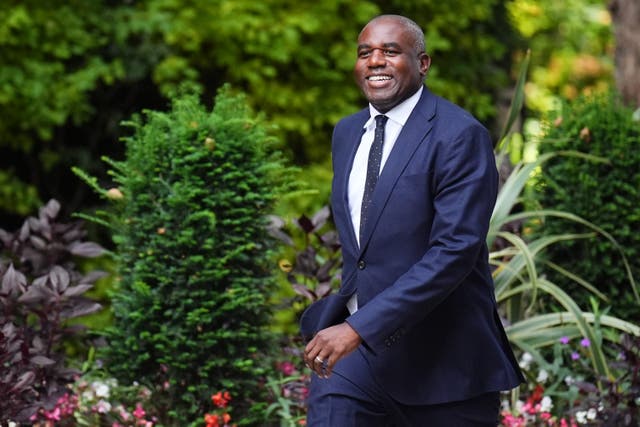 <p>David Lammy was made Deputy Prime Minister and Justice Secretary as Sir Keir Starmer reshuffled his top team </p>